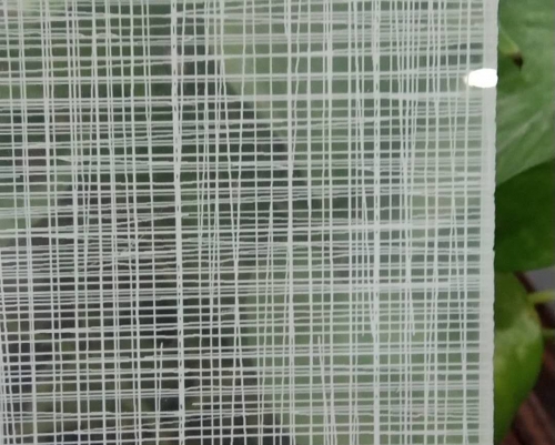 天津超白网格玻璃